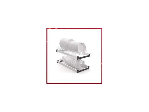 Bộ rổ chén đĩa cố định Hafele 900mm KOSMO PRESTO 544.40.014